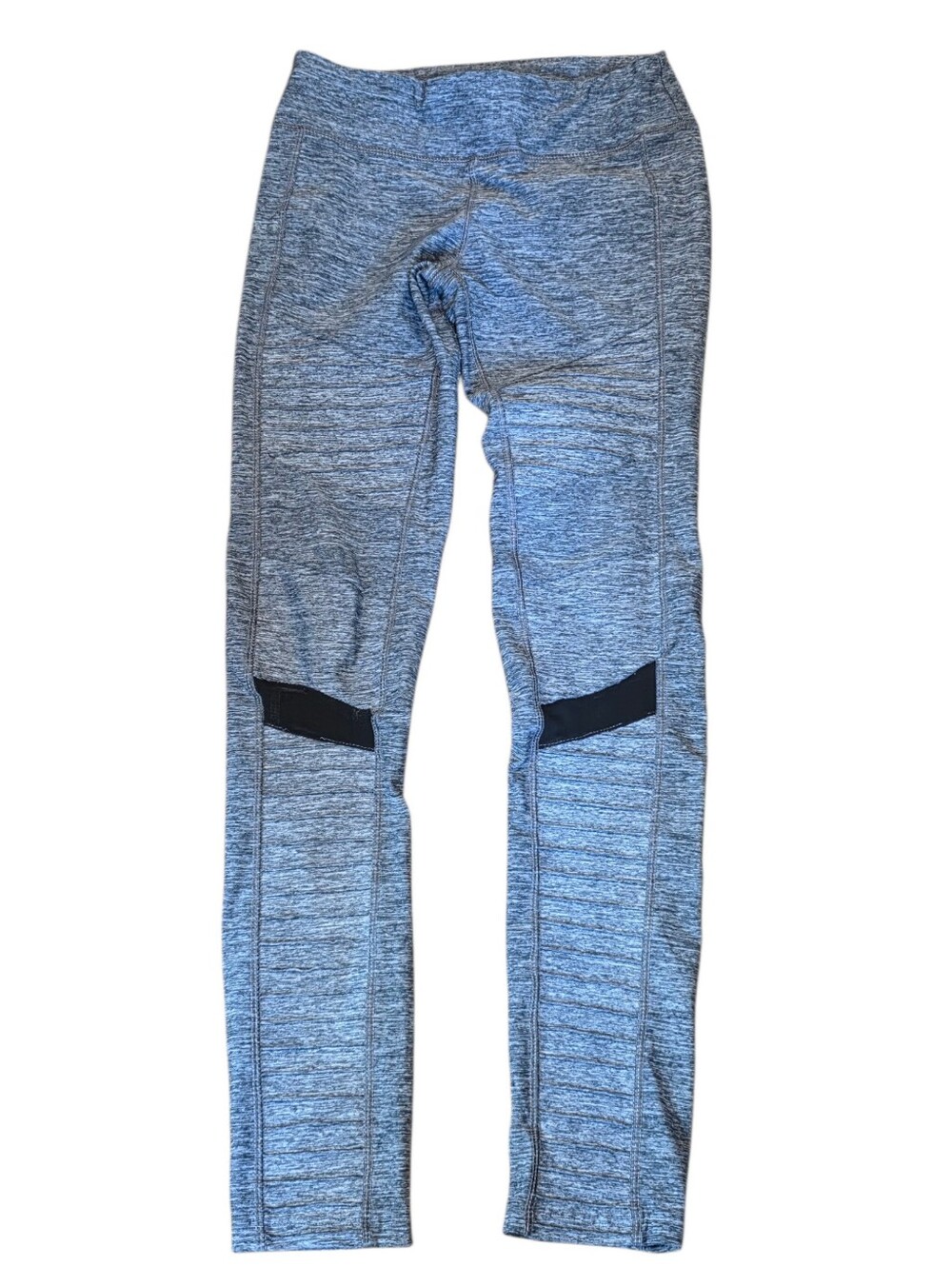 Electric Yoga Heathered Gray Leggings Motorcycle Leggings Zip Pocket Size XS